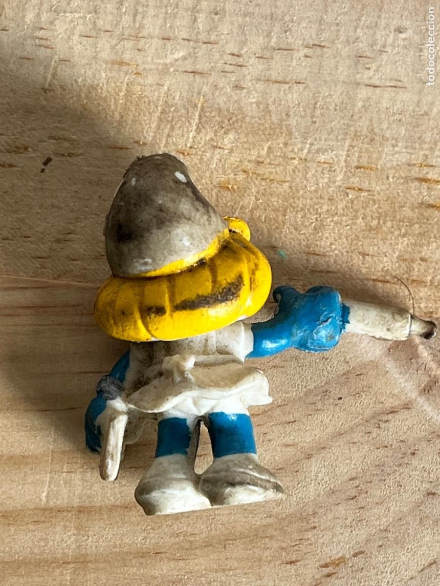 Figuras de goma y PVC: Ik6. (16) PITUFINA - LOS PITUFOS - Foto 2