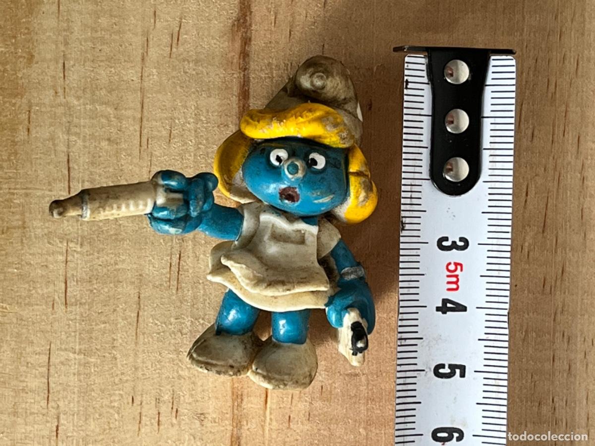 Figuras de goma y PVC: Ik6. (16) PITUFINA - LOS PITUFOS - Foto 4