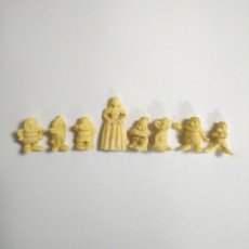 Figuras de Goma y PVC: BLANCA NIEVES Y LOS 7 ENANITOS DUNKIN AÑOS 60