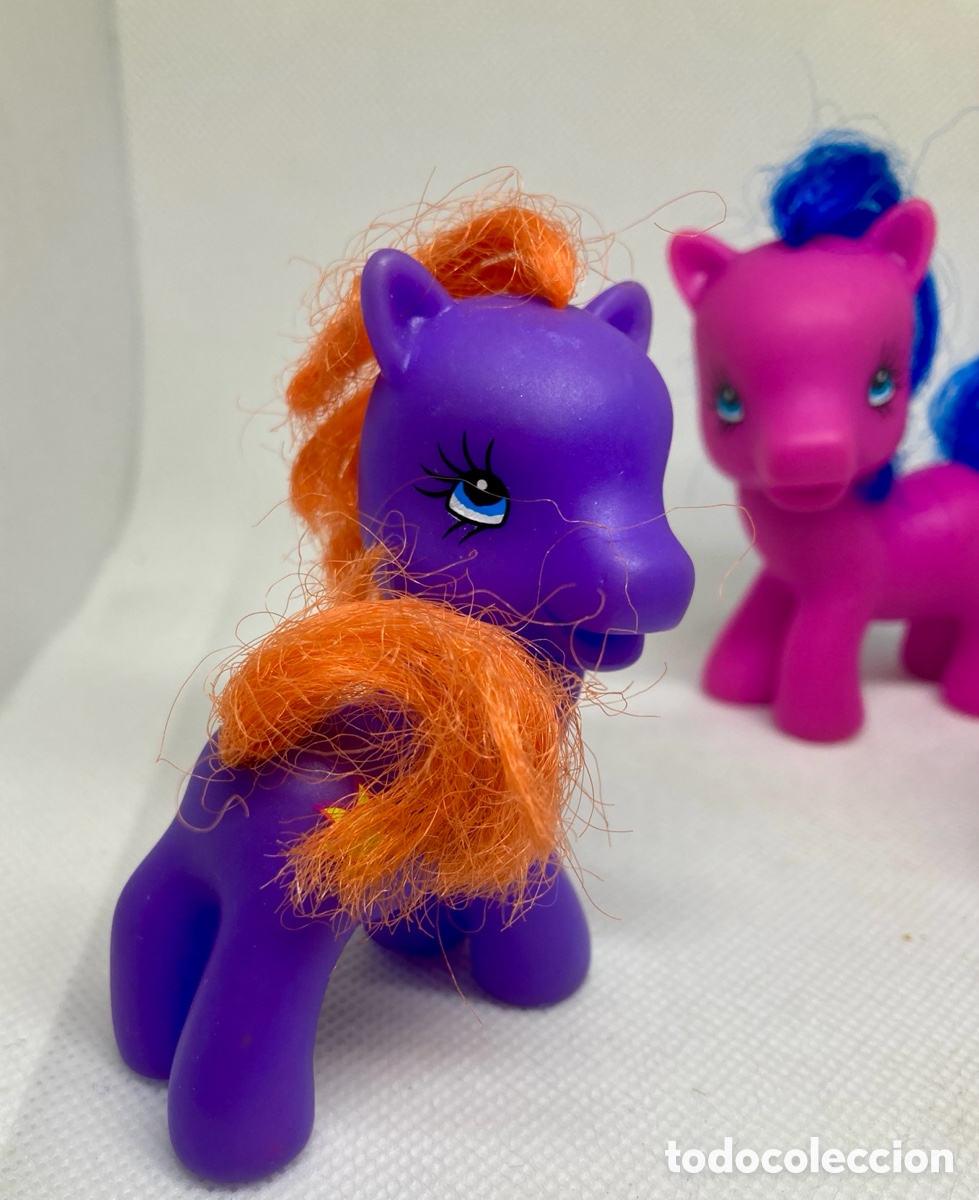 Figuras de goma y PVC: 3 Ponys en perfeto estado - Foto 3