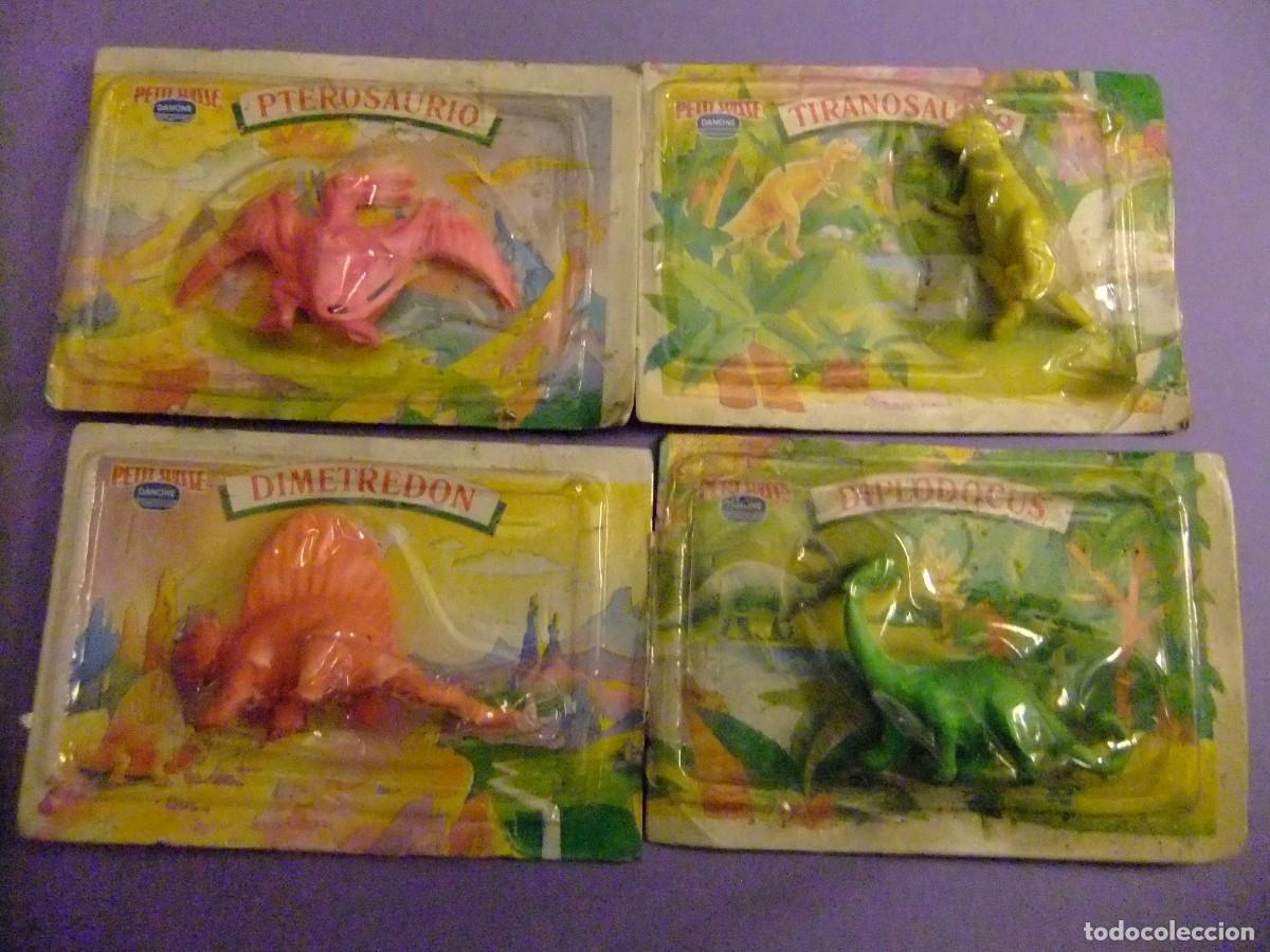 Figuras de goma y PVC: DINOSAURIOS DANONE COLECCION COMPLETA - Foto 1