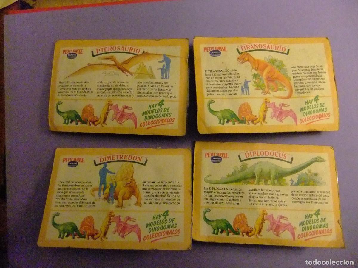 Figuras de goma y PVC: DINOSAURIOS DANONE COLECCION COMPLETA - Foto 2