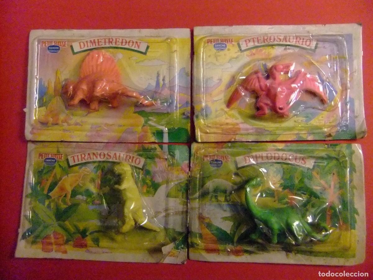 Figuras de goma y PVC: DINOSAURIOS DANONE COLECCION COMPLETA - Foto 3