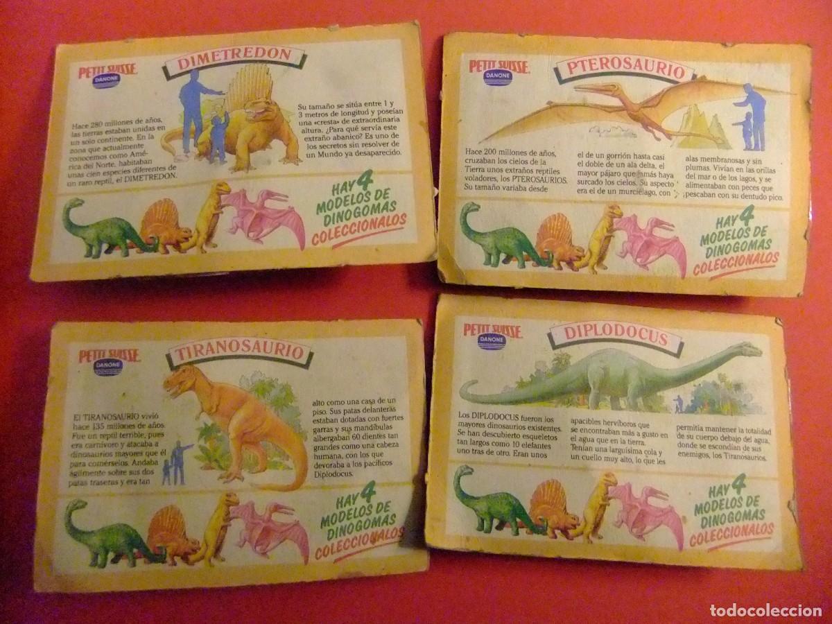 Figuras de goma y PVC: DINOSAURIOS DANONE COLECCION COMPLETA - Foto 4