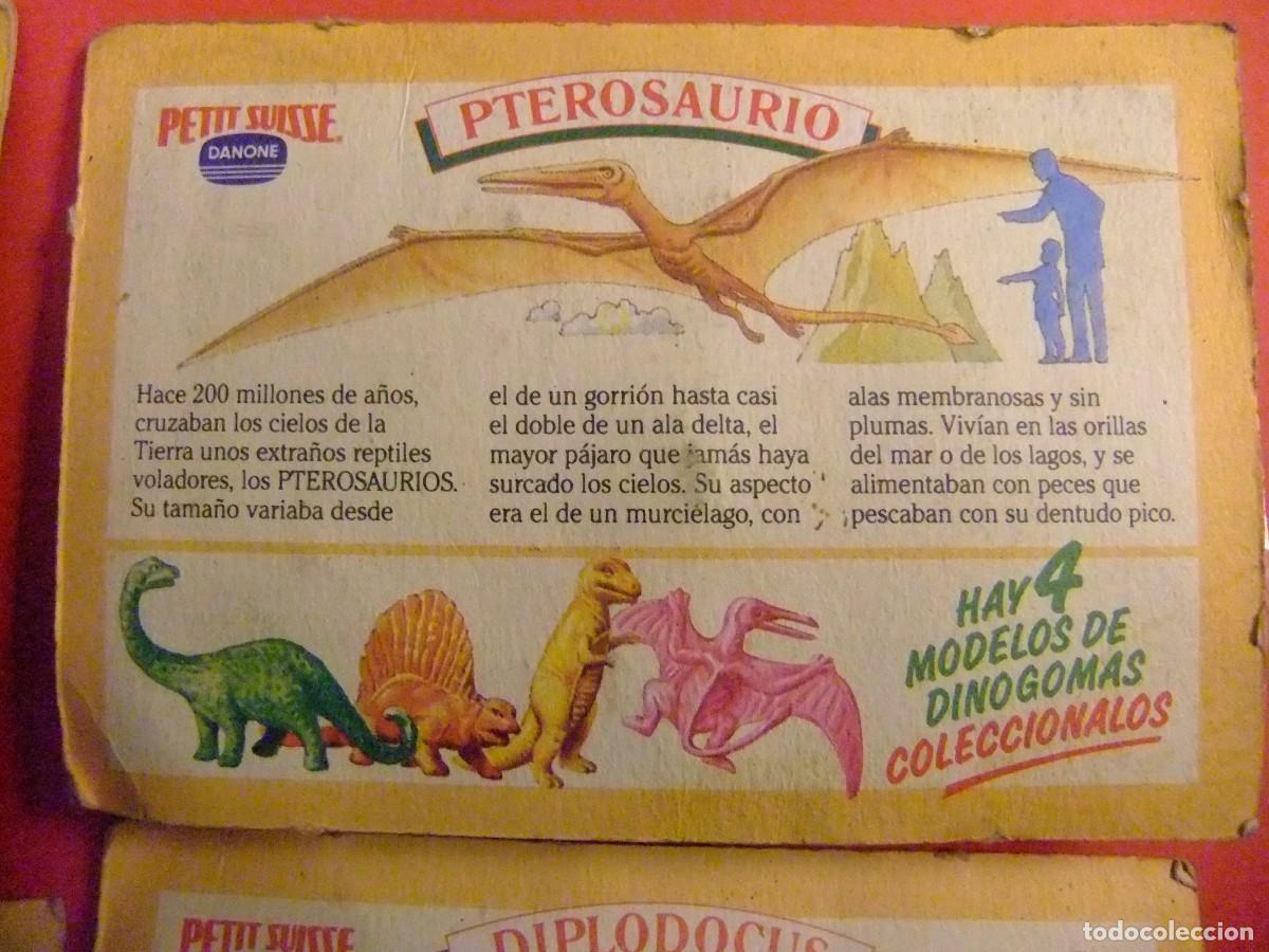 Figuras de goma y PVC: DINOSAURIOS DANONE COLECCION COMPLETA - Foto 5