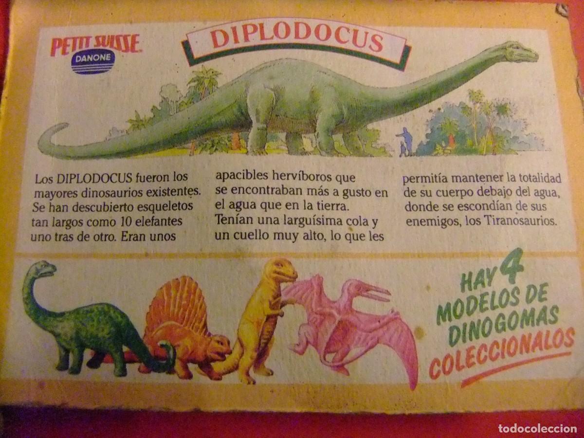 Figuras de goma y PVC: DINOSAURIOS DANONE COLECCION COMPLETA - Foto 6