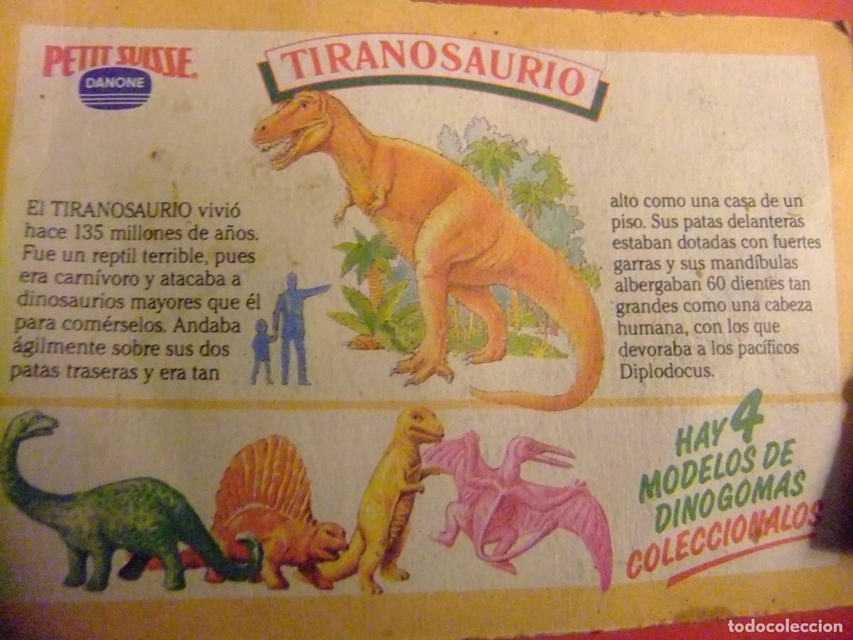 Figuras de goma y PVC: DINOSAURIOS DANONE COLECCION COMPLETA - Foto 7