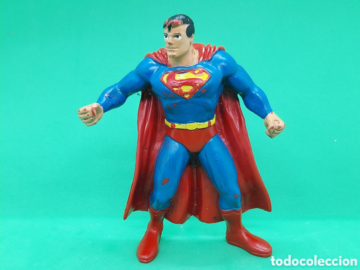 Figuras de goma y PVC: FIGURA DE SUPERMAN. COMICS SPAIN - Foto 1