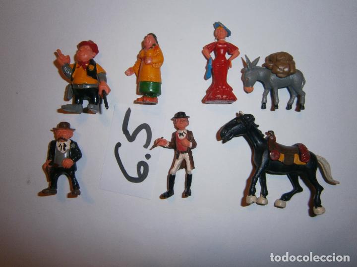 Figuras de goma y PVC: ANTIGUAS FIGURAS OESTE - Foto 4