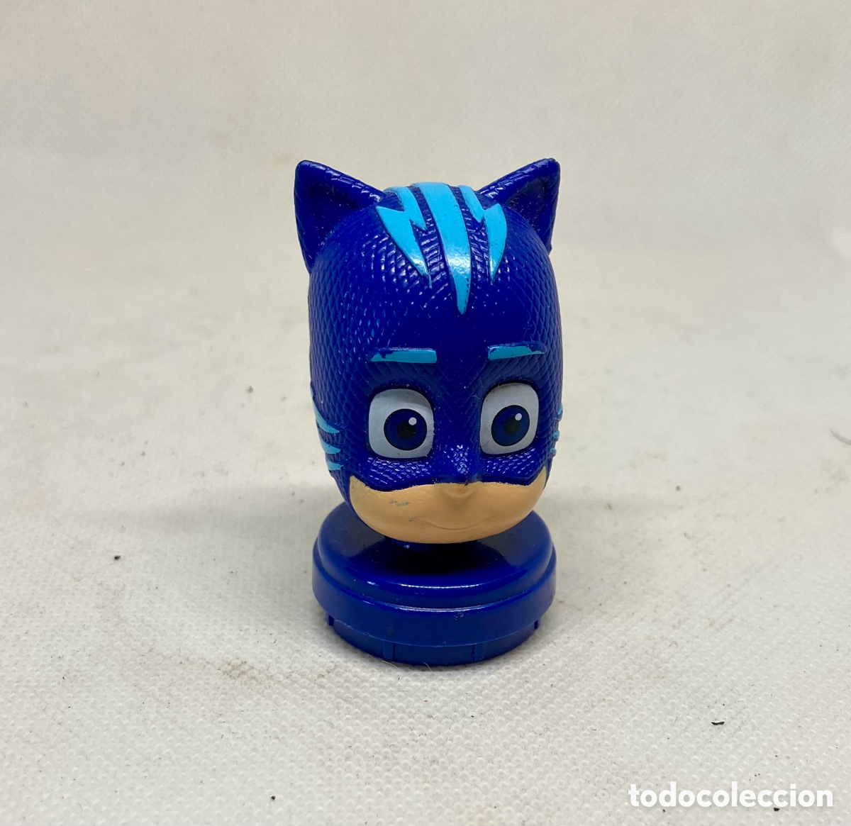 Figuras de goma y PVC: CABEZA ENMASCARADO Como nueva - Foto 1