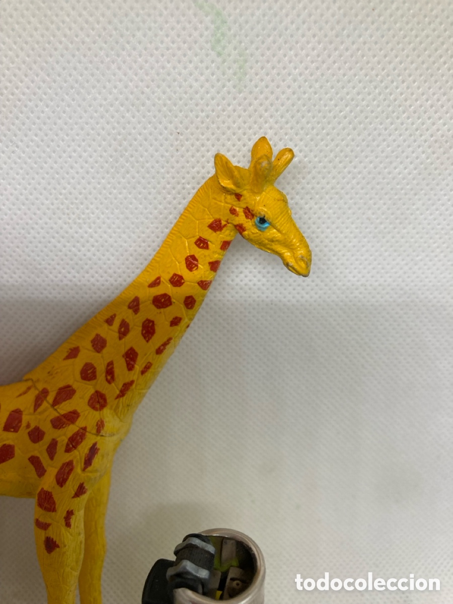 Figuras de goma y PVC: JIRAFA COMO NUEVA - Foto 4