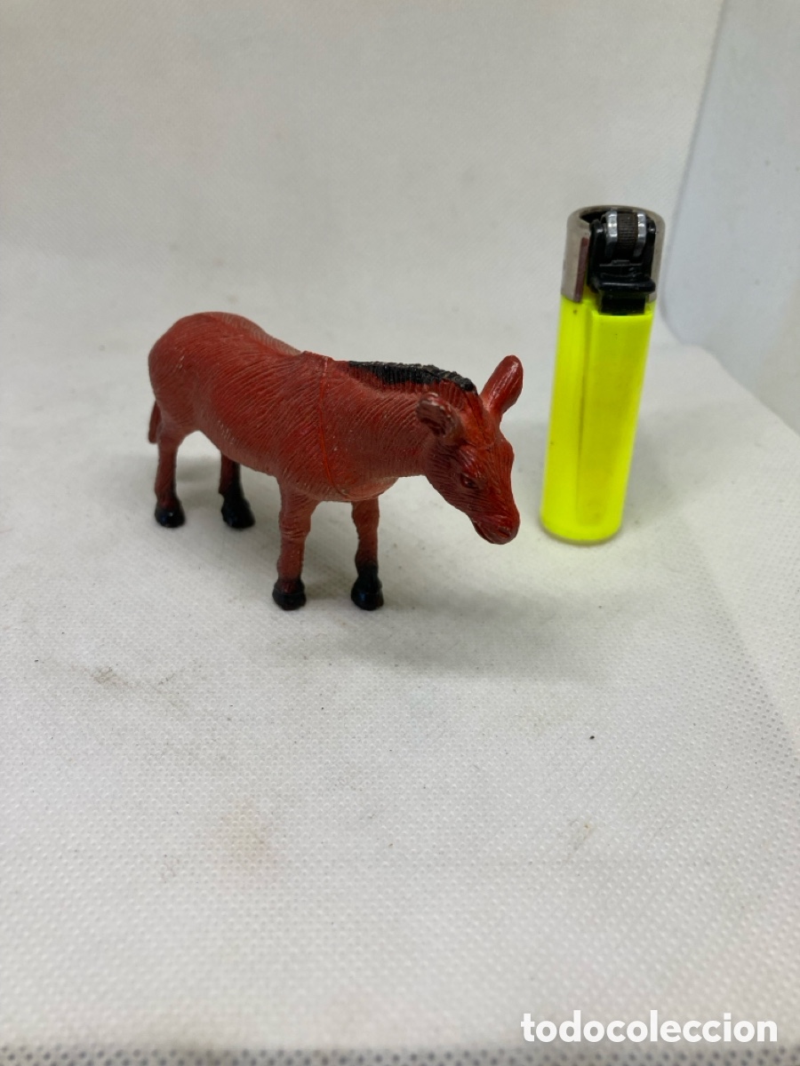 Figuras de goma y PVC: ASNO SALVAJE COMO NUEVO - Foto 3