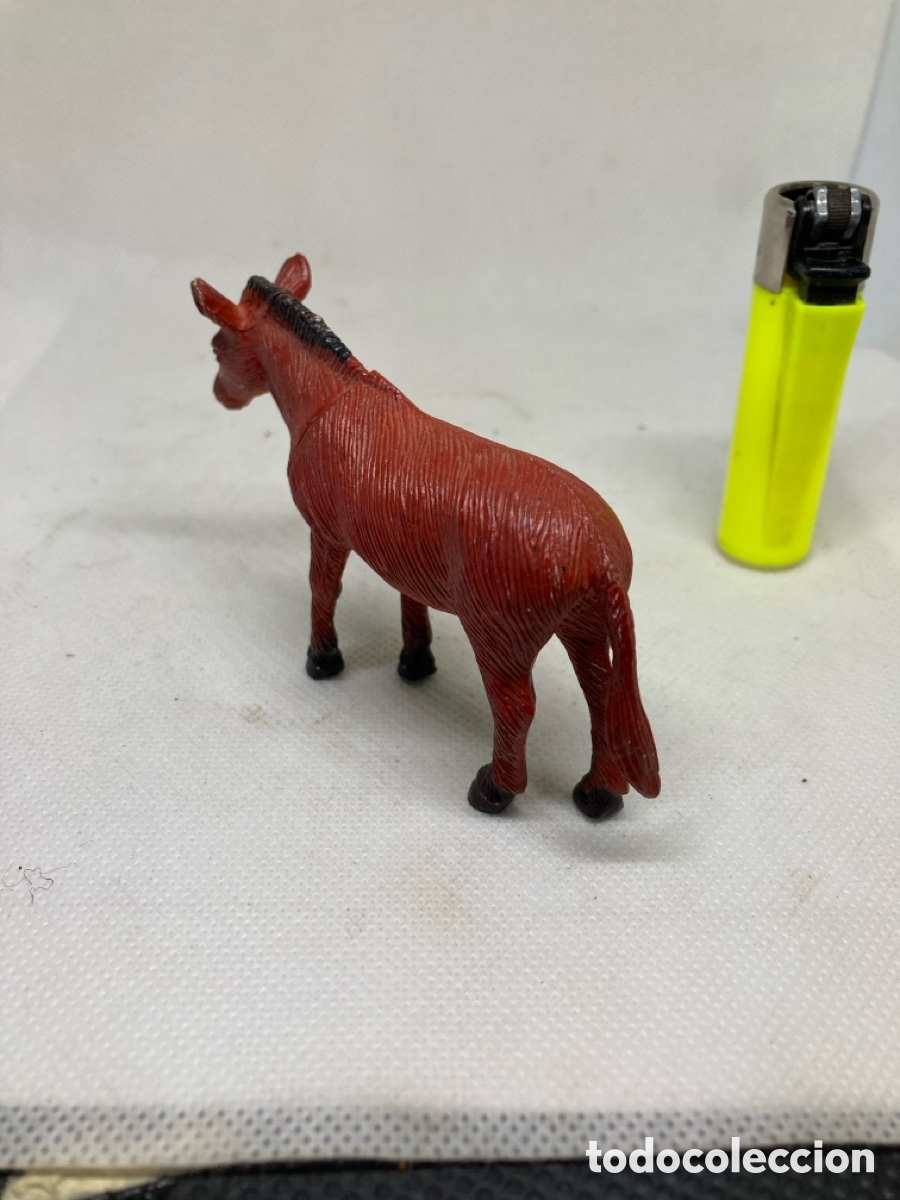 Figuras de goma y PVC: ASNO SALVAJE COMO NUEVO - Foto 4