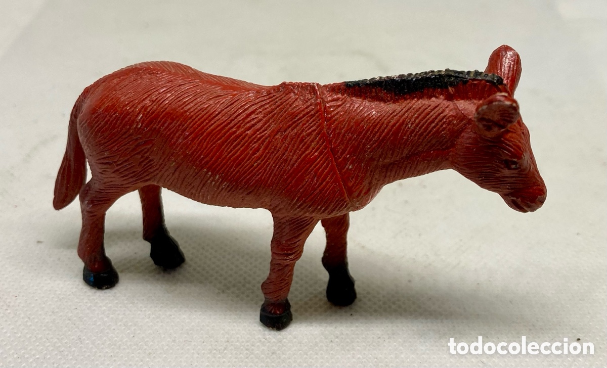 Figuras de goma y PVC: ASNO SALVAJE COMO NUEVO - Foto 2