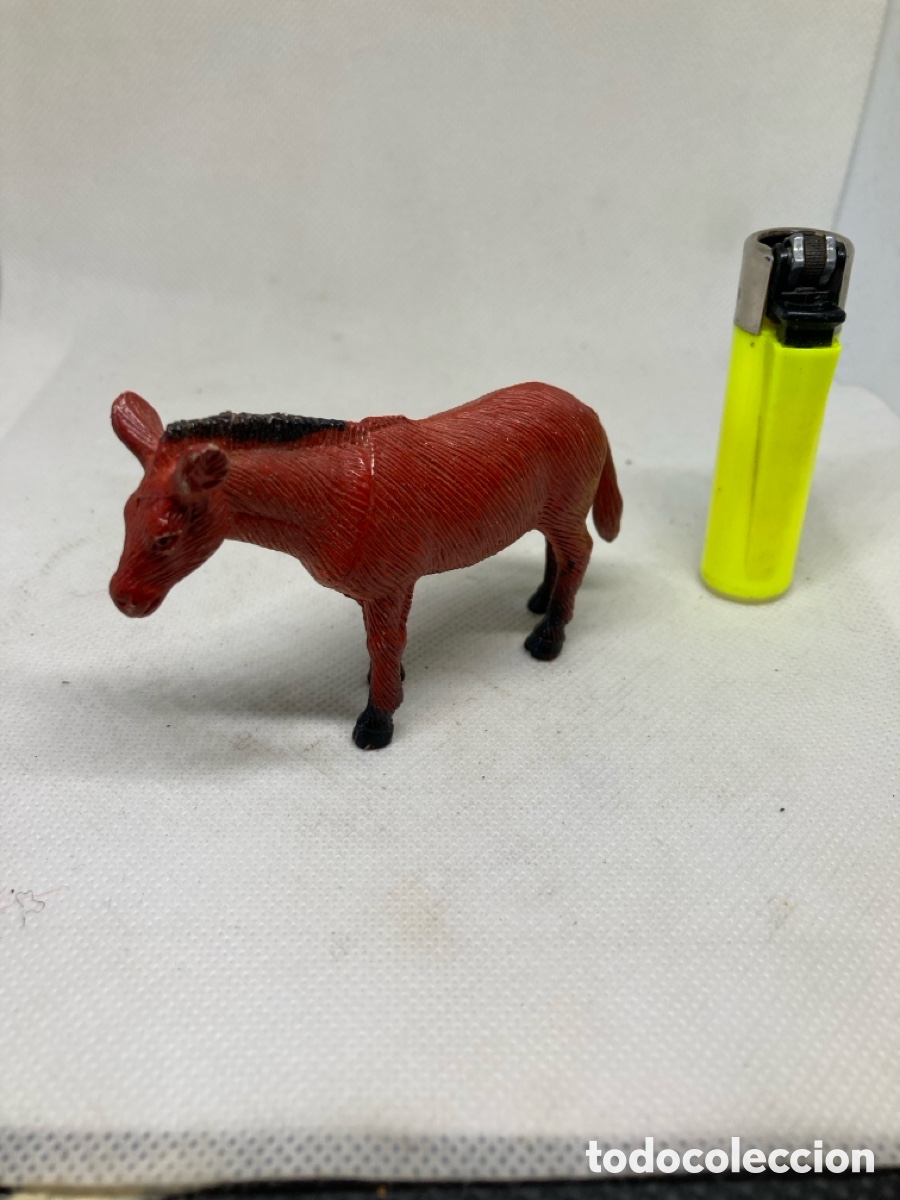 Figuras de goma y PVC: ASNO SALVAJE COMO NUEVO - Foto 1