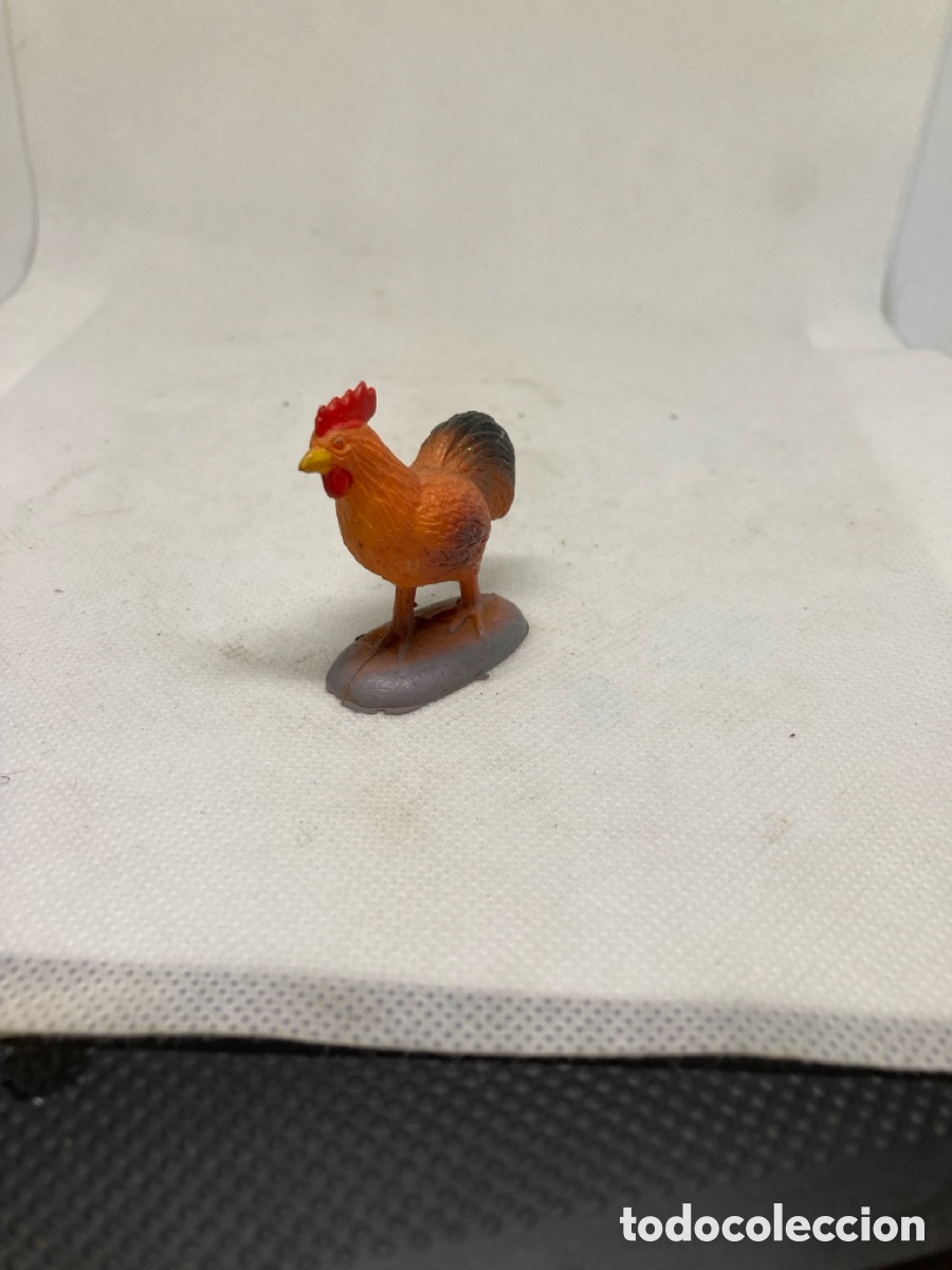 Figuras de goma y PVC: GALLINA COMO NUEVA - Foto 3