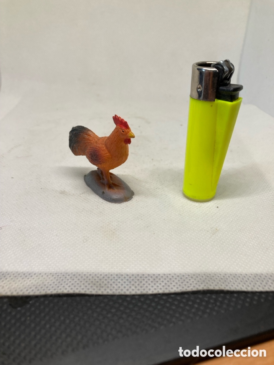 Figuras de goma y PVC: GALLINA COMO NUEVA - Foto 4