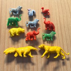 Figuras de Goma y PVC: IK39. DUNKIN ANIMALES DIFERENTES
