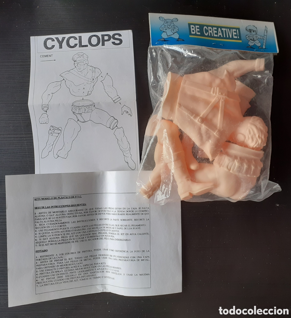 Figuras de goma y PVC: Phantom Kit modelaje pvc X- MEN Cyclops - Foto 7