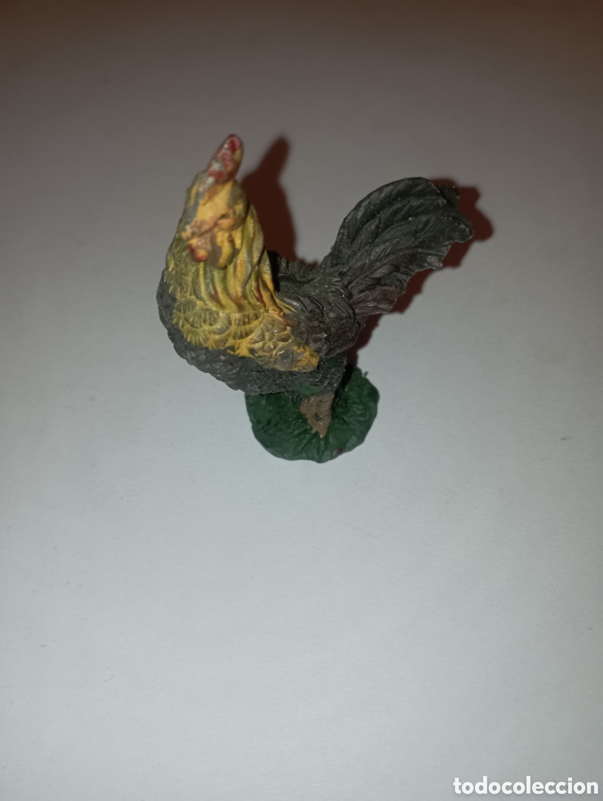 Figuras de goma y PVC: GALLO FIGURA DE PVC SERIE ANIMALES DE GRANJA