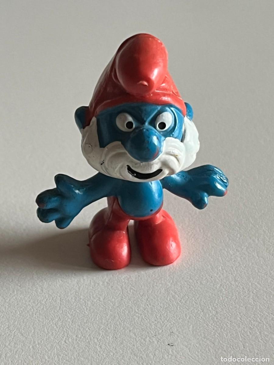 Figuras de goma y PVC: FIGURA PAPA PITUFO - Foto 1