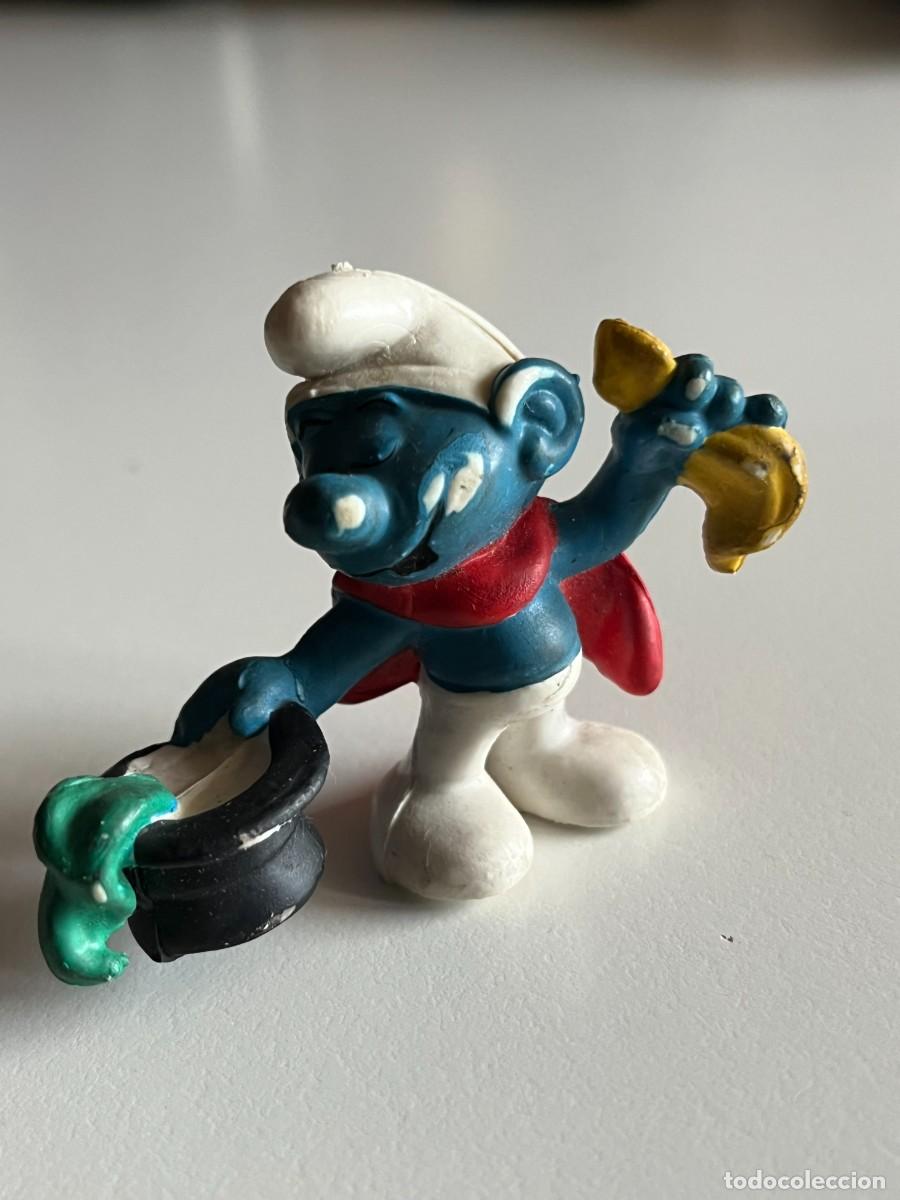 Figuras de goma y PVC: LOTE 4 FIGURAS PITUFOS - Foto 4