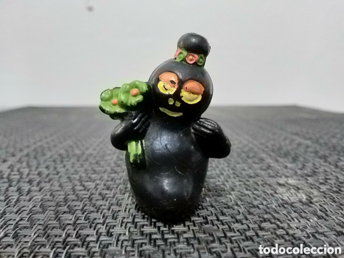 Figuras de Goma y PVC: FIGURA PVC BARBAPAPA SIN MARCA BOOTLEG SERIE TV TELEVISION A&Ntilde;OS 70 DIBUJOS ANIMADOS