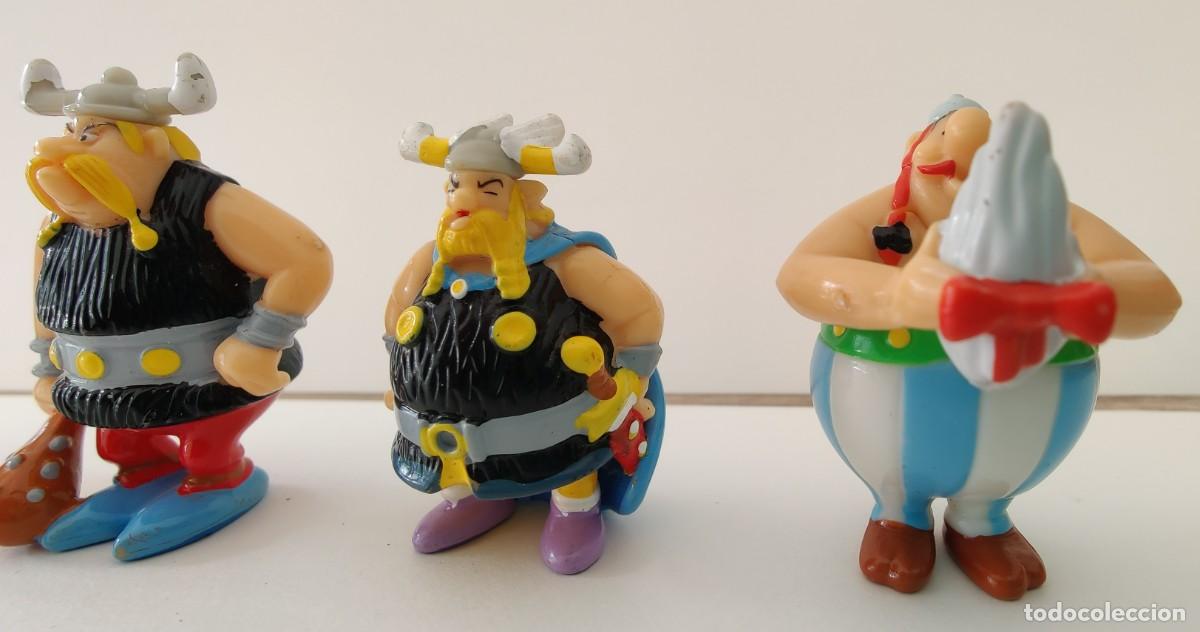 Figuras de goma y PVC: 8 Mu&ntilde;ecos Obelix Y Asterix. - Foto 6