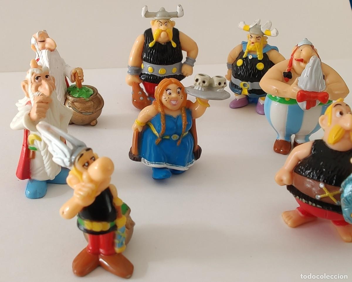 Figuras de goma y PVC: 8 Mu&ntilde;ecos Obelix Y Asterix. - Foto 25