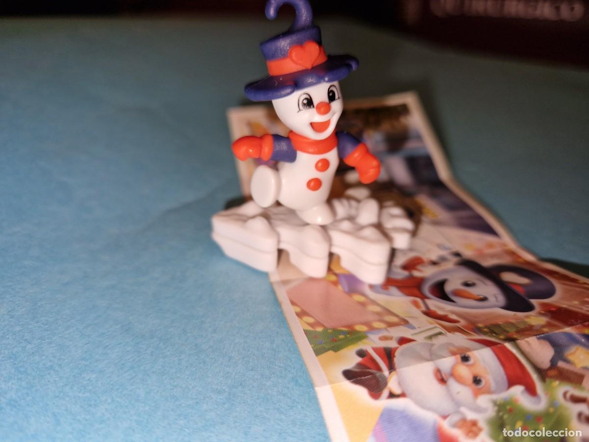 Figuras de goma Kinder: KINDER MU&Ntilde;ECO DE NIEVE - Foto 1
