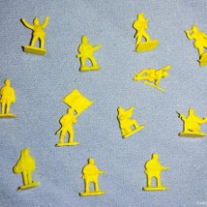 Figuras de Goma y PVC: SOLDADITOS MONTAPLEX ORIGINALES AÑOS 70 LOTE 9