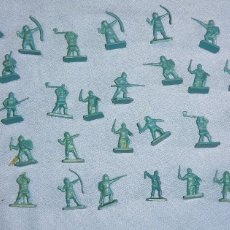 Figuras de Goma y PVC: SOLDADITOS MONTAPLEX ORIGINALES AÑOS 70 LOTE 17