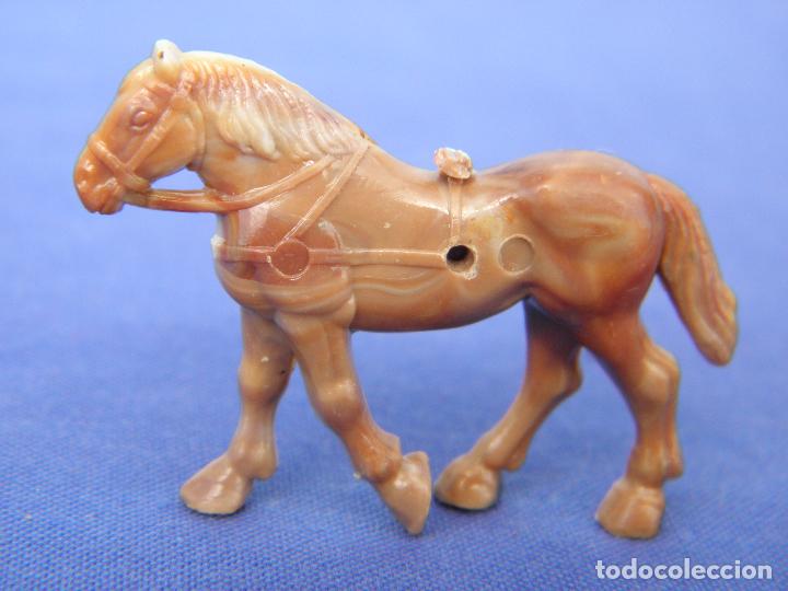 Rubber and PVC Figures: Antigua figura miniatura juguete caballo