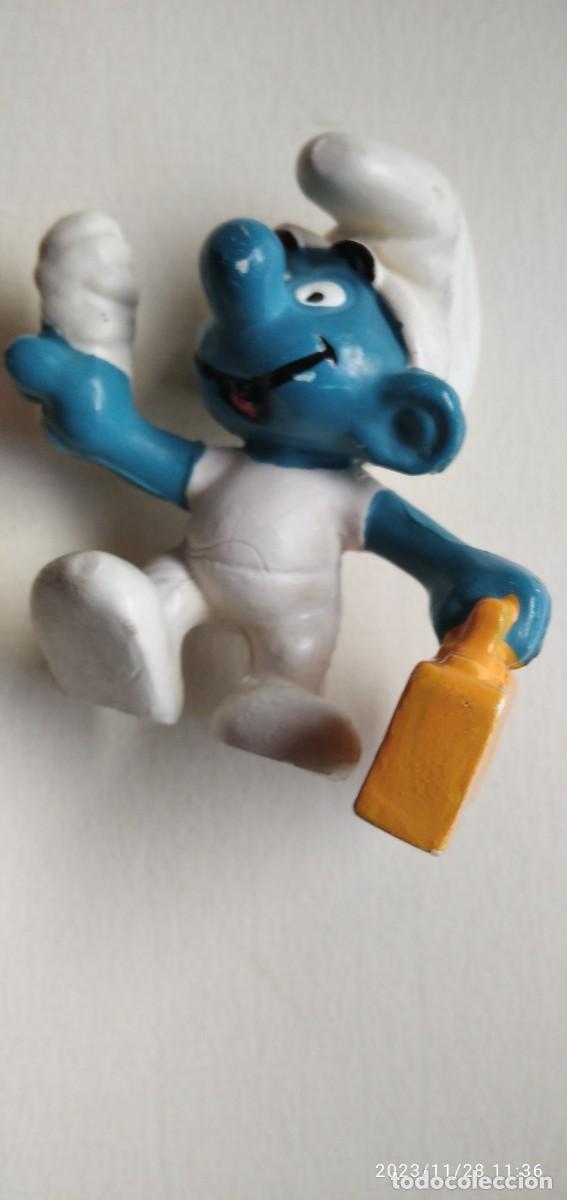 Figuras de Goma y PVC: PITUFO.