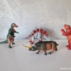 Figuras de Goma y PVC: LOTE ANIMALES DINOSAURIOS STARLUX