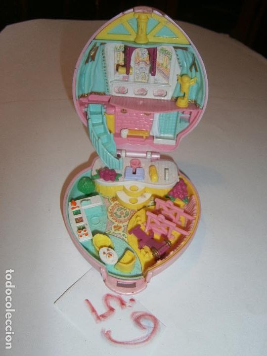 Figuras de goma y PVC: DIORAMA ESCENARIO POLLY POCKET - Foto 1