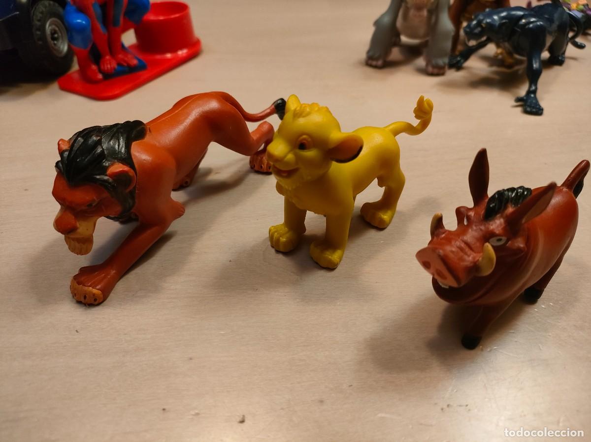 Figuras de goma y PVC: 3 Figuras el Rey Leon - Foto 1