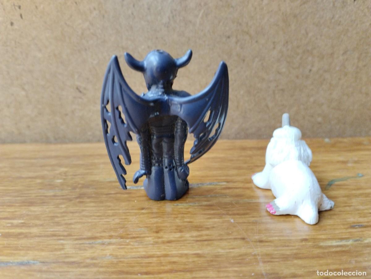 Figuras de goma y PVC: Lote de figuras Digimon: Devimon e Ikkakumon - Foto 3