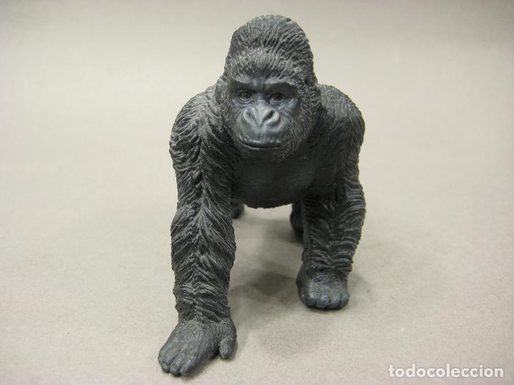 Figuras de goma y PVC: GORILA DE PVC BULLY HAND PAINTED - Foto 3