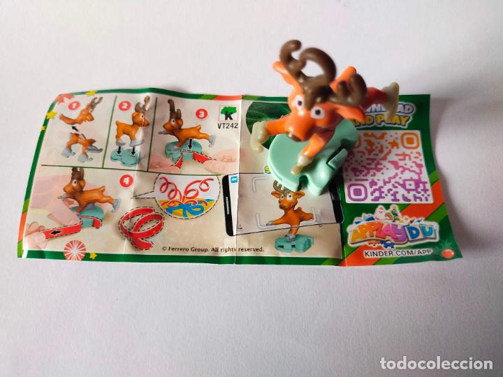 Figuras de Borracha e PVC: VT242 RENO PATINADOR - NAVIDAD VT-242 KINDER NAVIDAD 2023 CON BPZ