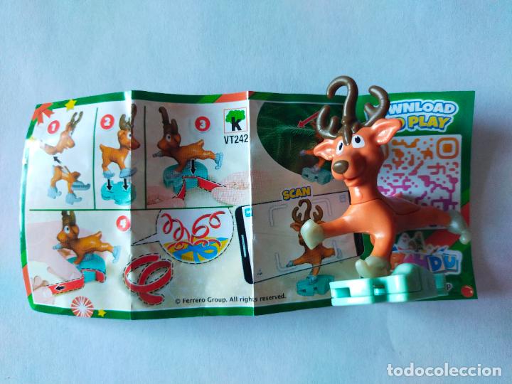 Figuras de Borracha e PVC: VT242 RENO PATINADOR - NAVIDAD VT-242 KINDER 2023 CON BPZ