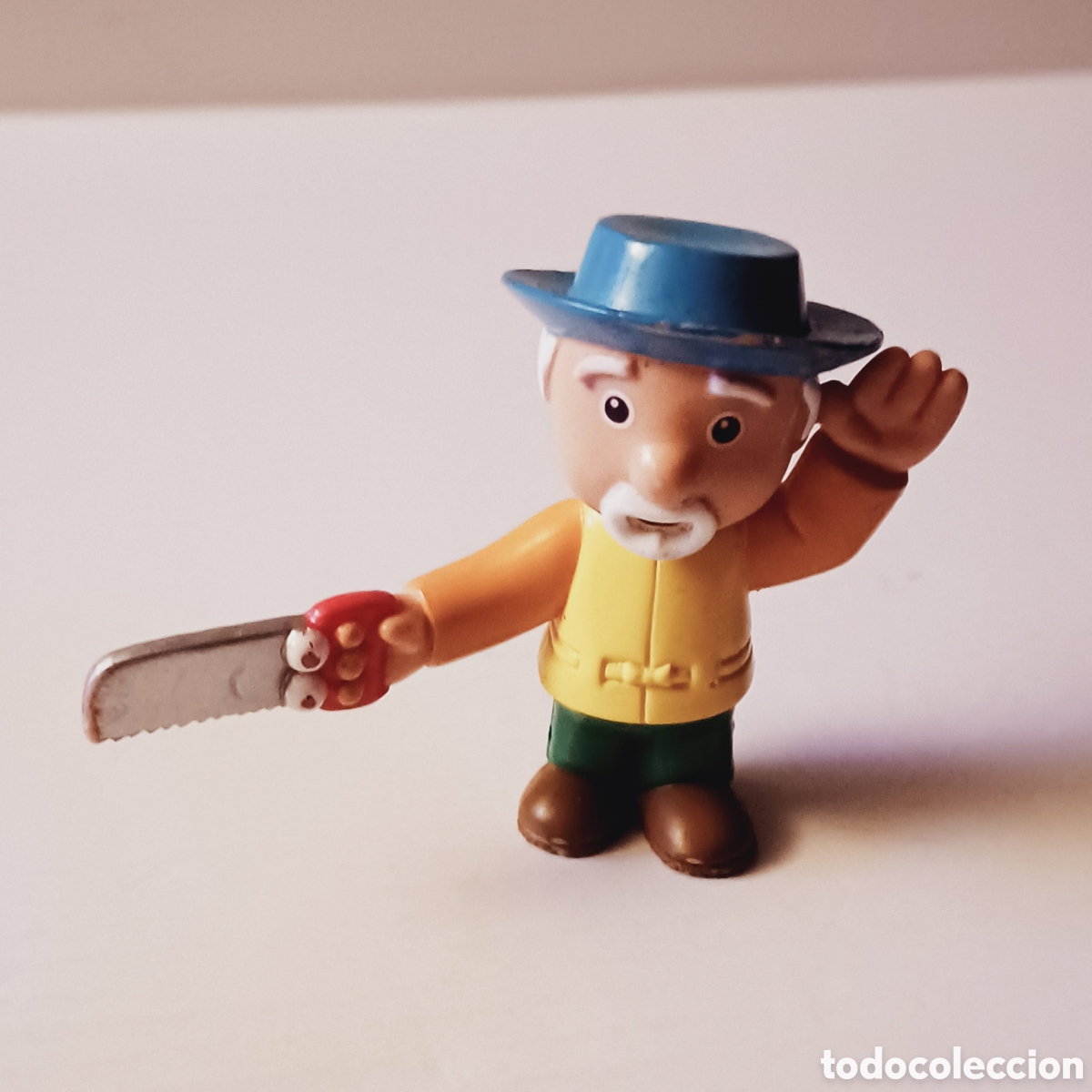 Figure di Gomma e PVC: Figura Grandpa Manny Manitas Mattel 7 cm alto