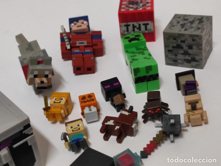 Figuras de goma y PVC: LOTE FIGURAS MINECRAFT (C2) - Foto 2