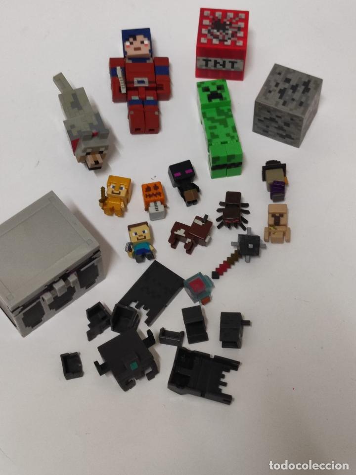 Figuras de goma y PVC: LOTE FIGURAS MINECRAFT (C2) - Foto 1