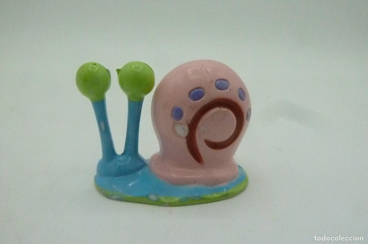 Figuras de goma y PVC: Gary caracol Bob Esponja. Viacom - Foto 2