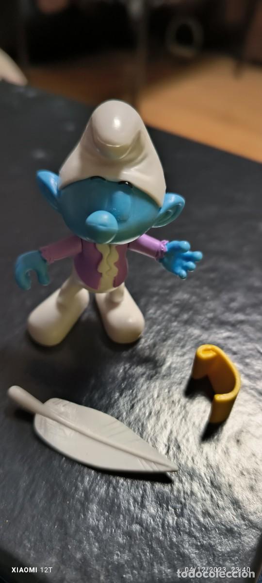 Figuras de Goma y PVC: PITUFO ESCRITOR