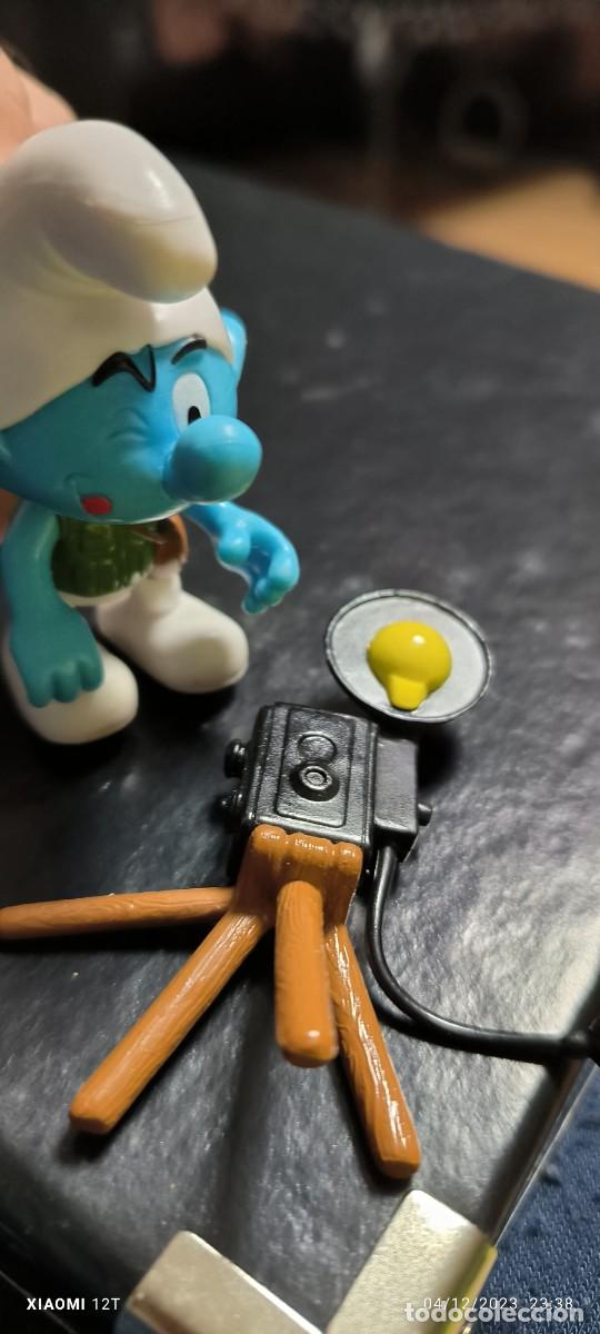 Figuras de Goma y PVC: PITUFO FOT&Oacute;GRAFO