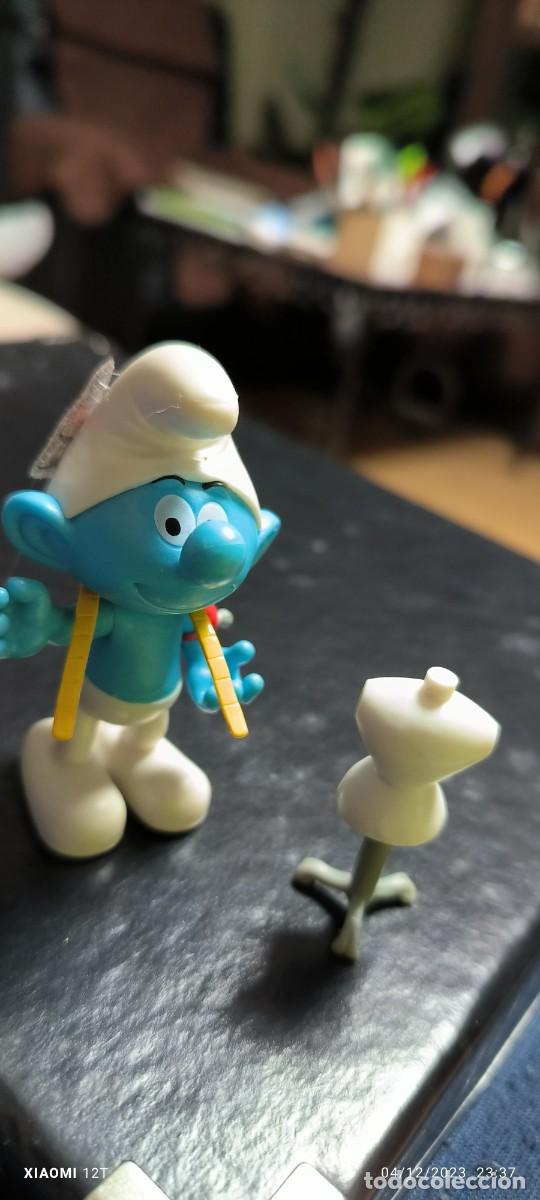 Figuras de Goma y PVC: PITUFO SASTRE