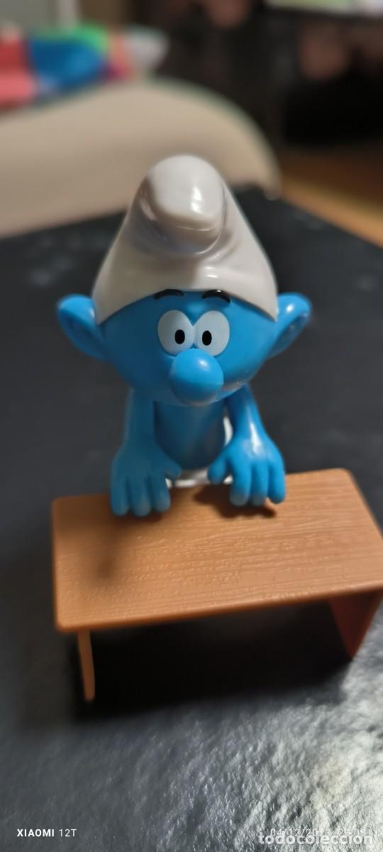 Figuras de Goma y PVC: PITUFO INFORMATICO