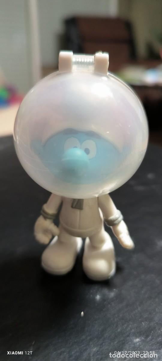 Figuras de goma y PVC: PITUFO ASTRONAUTA - Foto 2